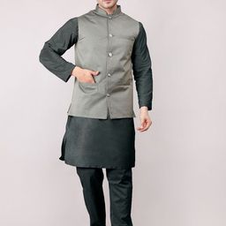Voniry Men Regular Kurta with Pyjamas-54