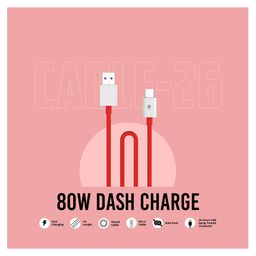 Onelife Cable 26 C -Type 8A 80W - Red-22