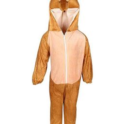 RAJ FANCY DRESSES Full Sleeves Rat Animal Theme Costume Dress - Brown & Off White-image-90