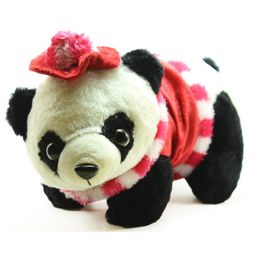 Tickles Panda with A Cap Dress Soft Stuffed Plush Animal Toy for Kids Boys & Girls Birthday Gift (Size: 70 cm Color: Black)-image-18