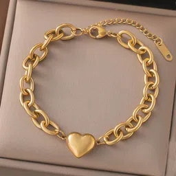 Designs & You Women Gold-Plated Link Bracelet-39