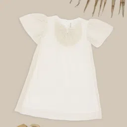 Pantaloons Junior Flared Sleeve A-Line Dress-picture-12