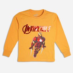 Bodycare Boys Typography Printed Applique T-shirt-image-72