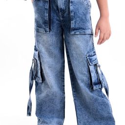 ARIAS By LARA DUTTA Girls Mildly Distressed Heavy Fade Jeans-image-41