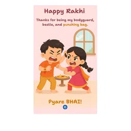Anouk Set Of 6 Rakhi & Greeting Card With Pooja Thali image 2