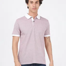 ECOLINE Clothing Men Antimicrobial Solid Polo Collar Organic Cotton T-shirt-image-89