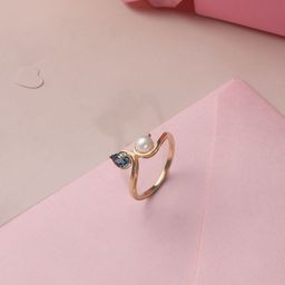 Mia by Tanishq 14KT Gold & Diamond Finger Ring -2.21 g-image-52