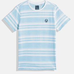 Allen Solly Junior Boys Striped Pure Cotton T-shirt-image-58
