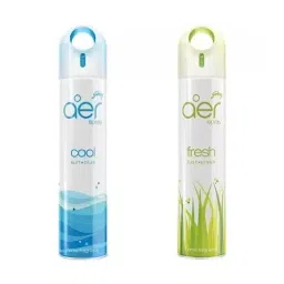 Godrej Aer 1 X Cool Surf Blue & 1 X Fresh Lush Green Aer Freshner Liquid Spray (Pack of 2)-8