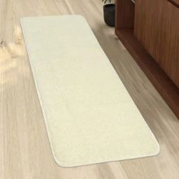 Saral Home Neon Shaggy Ivory Anti Skid Bedside Runner - Set of 1-image-95