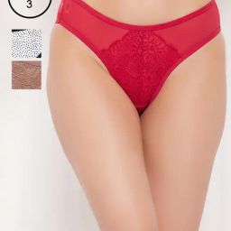Clovia Multicolor Regular fitPanties-image-5