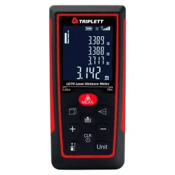 TRIPLETT Laser Distance Meter, 70M, LD70-39