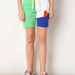 Jack & Jones Junior Multicolor Color Block Shorts-image-80