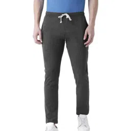 Club York Charcoal Mid Rise Regular Fit Tracks Pants-picture-42