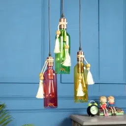 DecorativeRay Multicolor Iron Ceiling Light - Set of 1-image-90