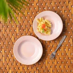 ExclusiveLane Reef Off-White Ceramic Side Plate - Set of 2-picture-36