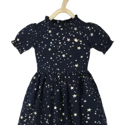Allen Solly Kids Navy Printed Frock-picture-24