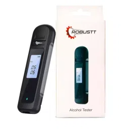 Robustt Compact & Portable Non-Contact Alcohol Testing Machine LCD Digital Display-1