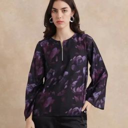 RAREISM Multi Polyester Printed Long Sleeves Top-picture-17