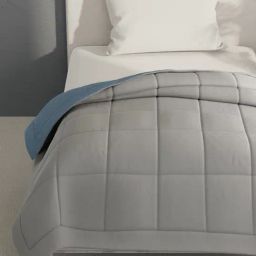 Bianca Multicolor Microfibre Solid Single Comforter image 2