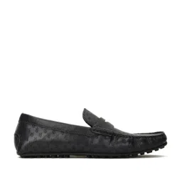 Hush Puppies by Bata Men's STUART SADDLE Black Loafers-picture-41