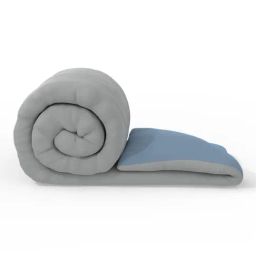 Bianca Multicolor Microfibre Solid Single Comforter image 4