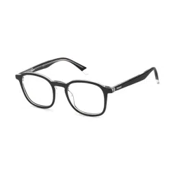 Polaroid Black Rectangular Eye Frames for Men-image-12