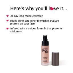 Glam21 Pick Me! Matte Foundation 02 - 40 gm image 5