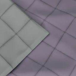 Bianca Mauve & Silver Microfibre Solid Double Comforter image 5