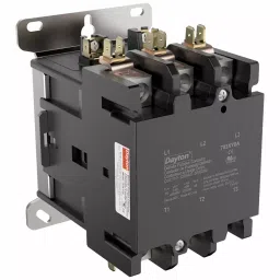 Dayton 120 V AC Non-Re Versing 3 Poles Definite Purpose Magnetic Contactor, 783XY0-6