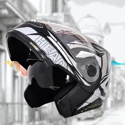 HEADFOX Smart Bluetooth Helmet with Flash Lights image 5