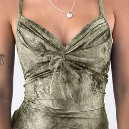 StyleCast x Revolte Women Solid Regular Crop Top-image-79