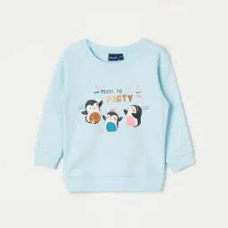 Juniors by Lifestyle Girls Blue Cotton Printed Full Sleeves-picture-36