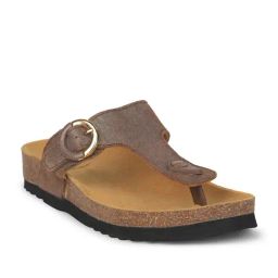 Bata Women's Green T-Strap Sandals-image-86