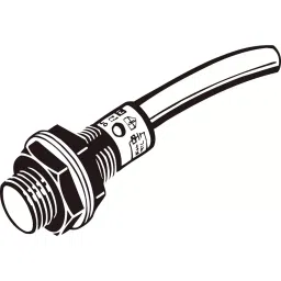Omron Spatter Countermeasure Type Proximity Sensor (DC 2-Wire Type), E2EQ-X3D1-M1J 0.3M-picture-1