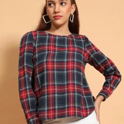 Oxolloxo Multi Checks Top-image-43