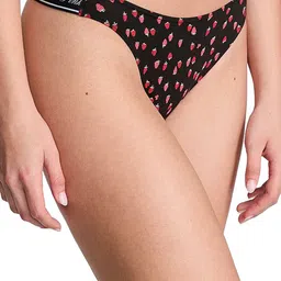 Victoria's Secret PINK Logo Shine High-Leg Thong Panty 1124584076FQ-picture-17
