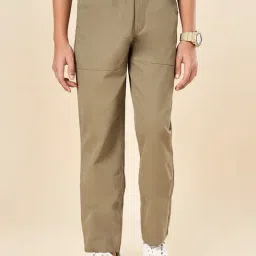 Coolsters by Pantaloons Boys Green Cotton Solid Pants-image-20
