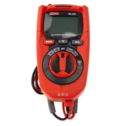 RS PRO RS-218 Handheld Digital Multimeter, True RMS, 200mA ac Max, 200mA dc Max, 600V ac Max1469086-image-64