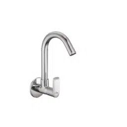 CASLLA Sink Cock with Swinging Spout Curl Series Brass Chrome Finish Silver, CRL-CHR-832322-picture-43