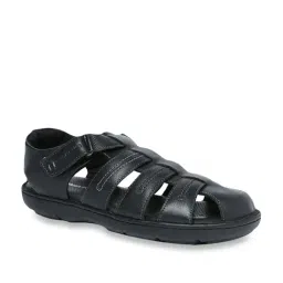 Hush Puppies by Bata Men's Black Fisherman Sandals-21