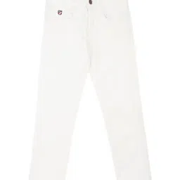 U.S. Polo Assn. Kids White Cotton Jeans-picture-19