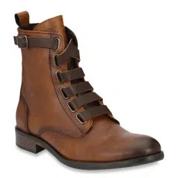 Delize Men's Tan Derby Boots-image-74