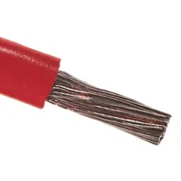 RS PRO 6285314 10 mm² Single Core Hook Up Wire Red 100 m-picture-5
