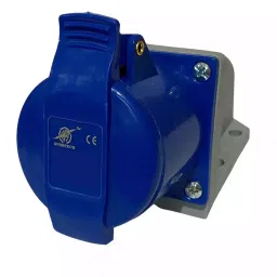 ENERTECH Industrial Wall Socket 16A Current Rating 3 Pin with IP44 Protection, EN-113-picture-4