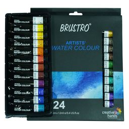 Brustro Artists Watercolour Pack of 24-20