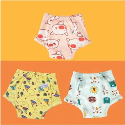 Snugkins Reusable Potty Training Pants/Underwear for Babies Pack of 2 , Large - Multi-picture-3