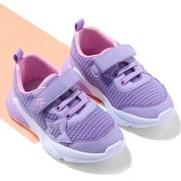Cute Walk by Babyhug Sneaker with Velcro Closure & Star Patch - Purple-picture-25