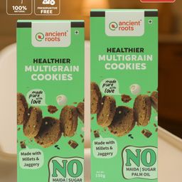 Ancient Roots Multigrain Cookies |Namkeen Cookies Pack Of 2 ( 150 g Each )-16