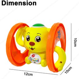 Bunie Key Operated Rolling Dog Toy with Light and Music  Pack of 1 Random Color image 3